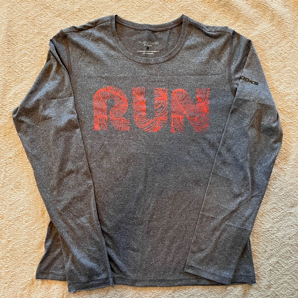 Brooks running long sleeve top